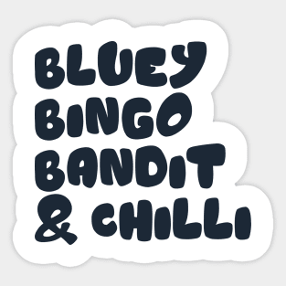 Bluey! Sticker